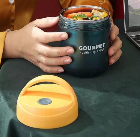 Термостат для супу з вкладишем з нержавіючої сталі